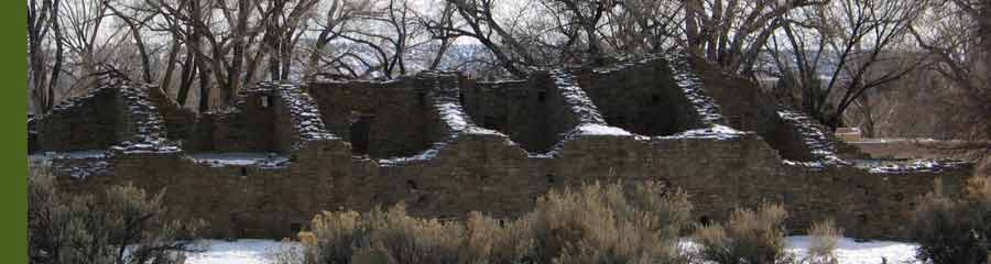 Park Ranger CJ took this photo of Aztec West back wall